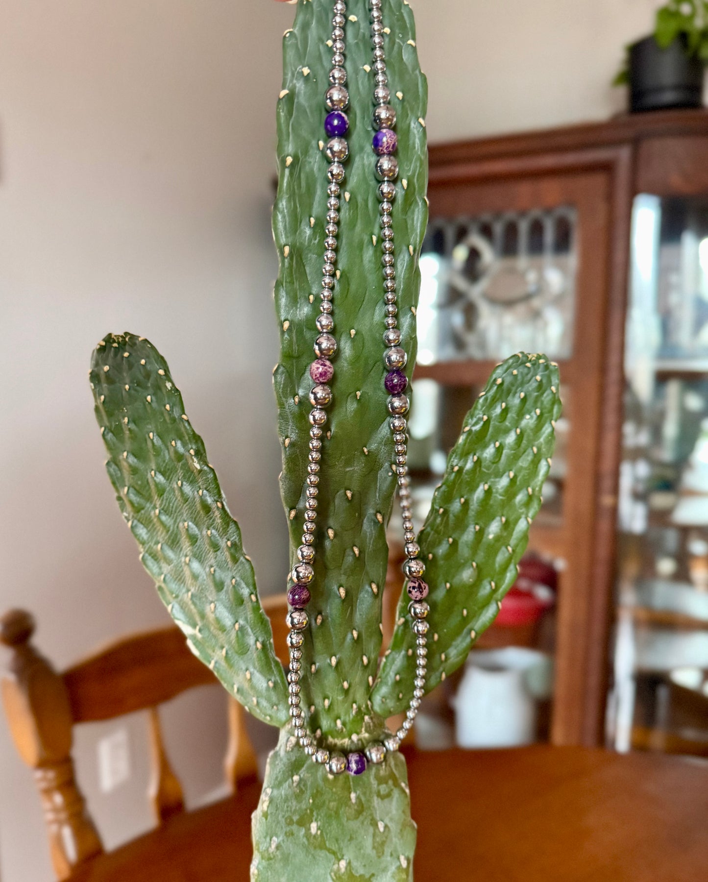Graduated Purple ~ Necklace