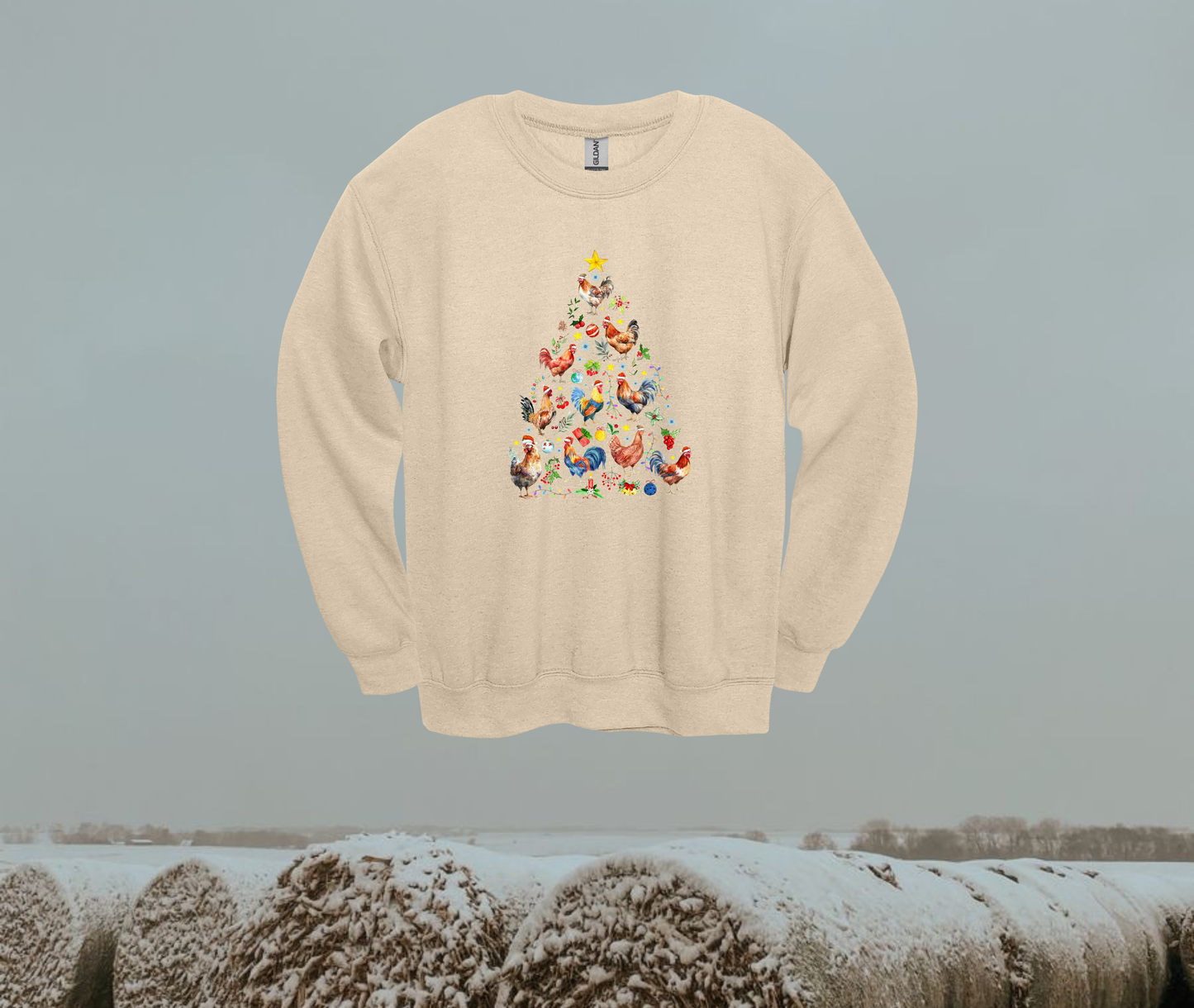 Joyeux Noël des poussins